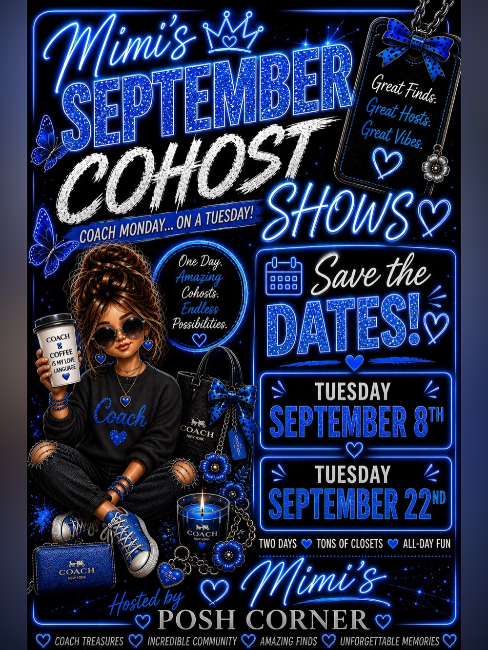 Mimi’s Sept Cohost Shows